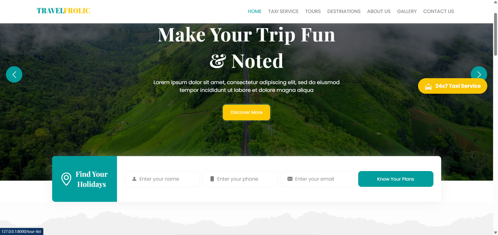 Travel Frolic